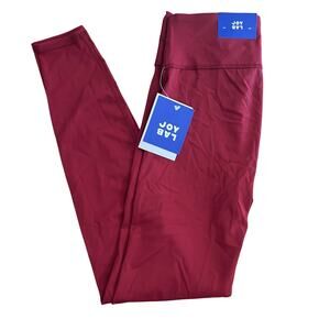 JoyLab Women's Wine Red High Rise Leggings - Size XS - NWT